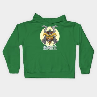 Samurai Holy Warrior - Metal Kids Hoodie